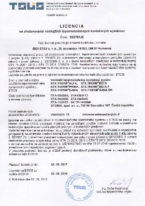 Licencia ETICS