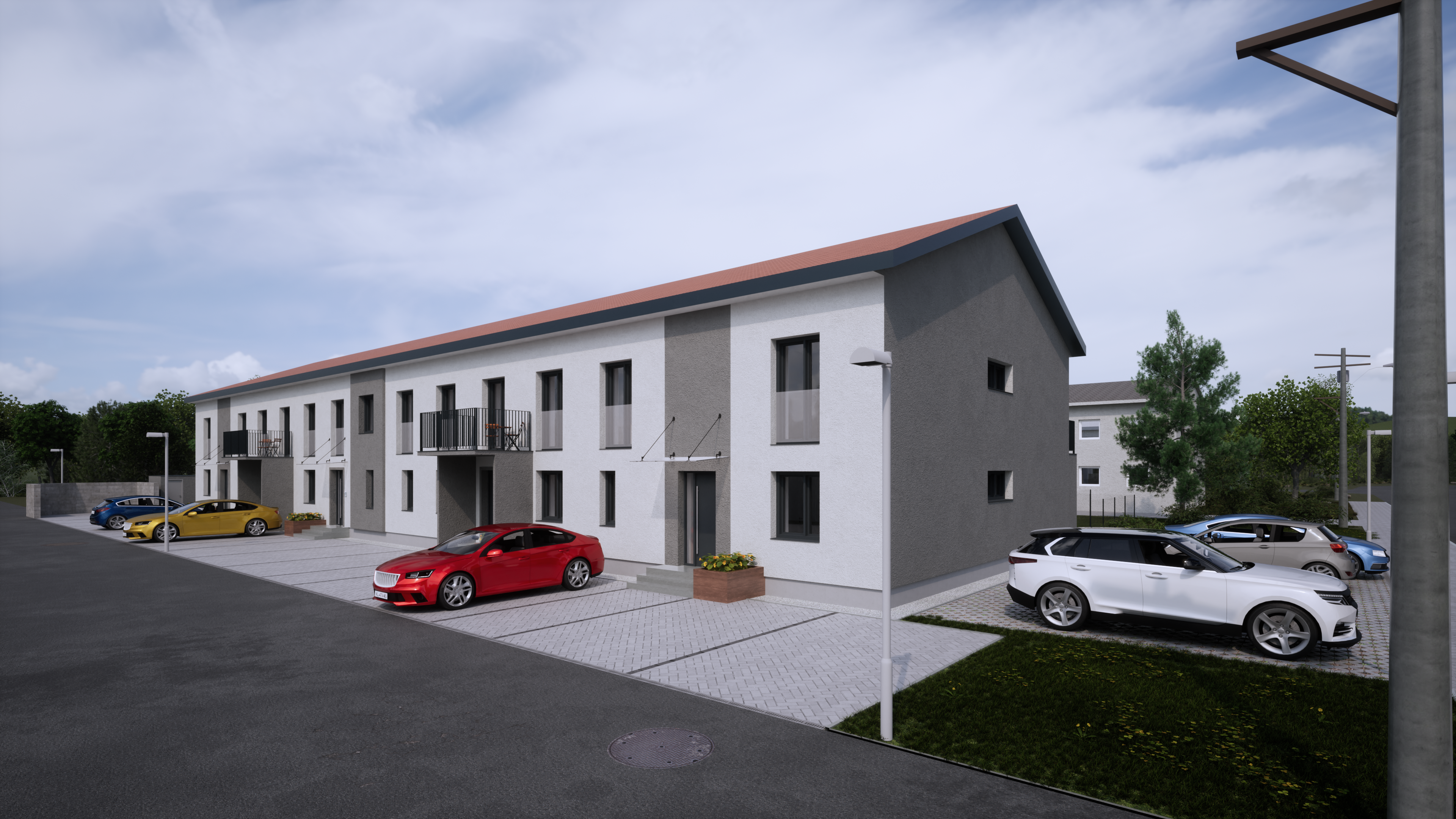 Exteriér projektu Byty Strážske 1